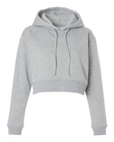 Boxercraft Women's Cropped Fleece Hooded Sweatshirt