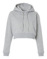 Boxercraft Women's Cropped Fleece Hooded Sweatshirt