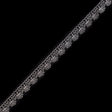 Metallic Gold Plastic Lace Trim - 0.875"