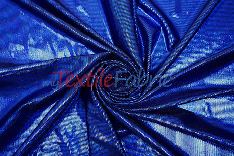 Moonlight Hologram Spandex Fabric - 4 Way Stretch, Holographic Foil Finish, 58/60" Width, Multiple Colors (1 Yard)