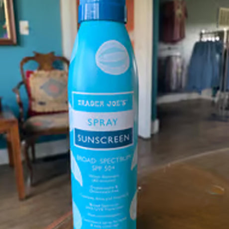 Trader Joe’s Spray Sunscreen SPF 50+ 6 oz Adult and Family Sun Protection