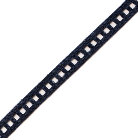European Navy Ladder Crochet Cotton Trimming - 11/16"