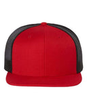 Richardson® Wool Blend Flat Bill Trucker Cap