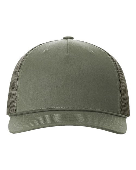 Richardson® Five Panel Trucker with Rope Cap