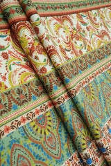 Printed DTY Knit Boho Fabric