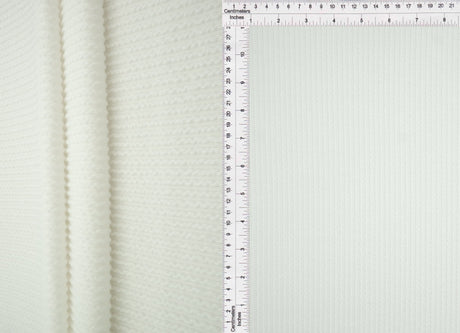 Double Knit Rib Stretch Fabric
