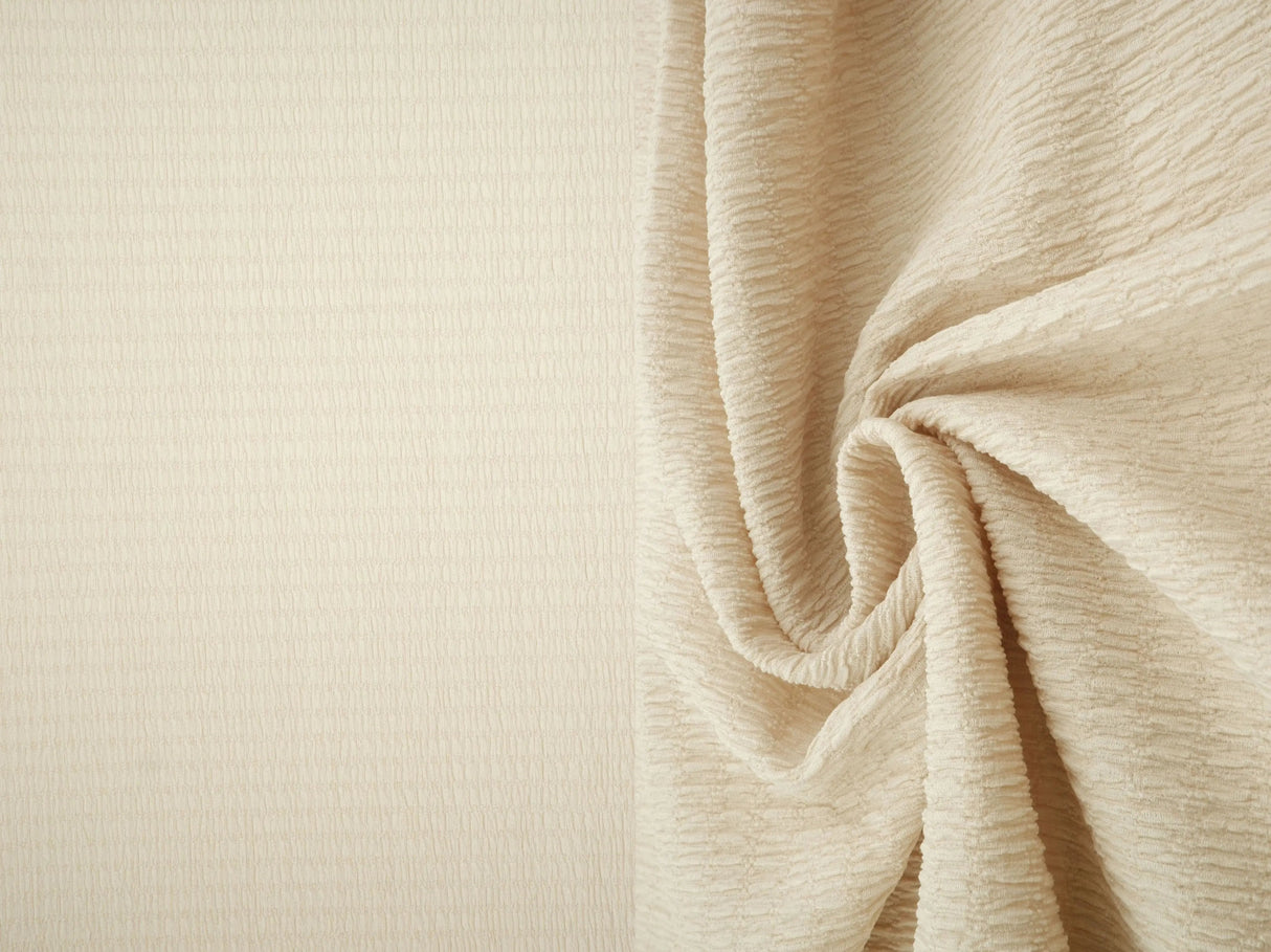 1 Yard Solid Crinkle Jersey Knit Fabric Soft Stretch 58 Inches Wide