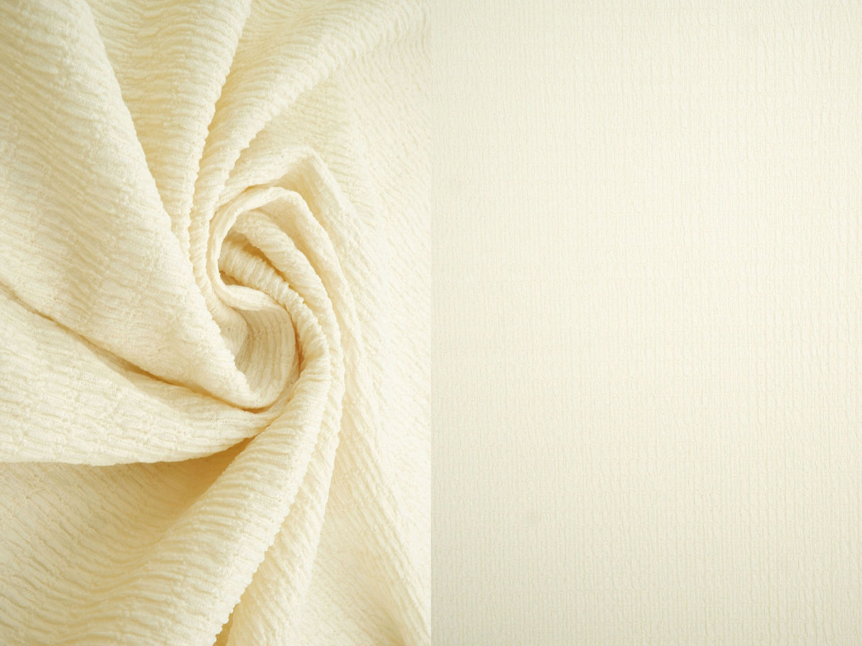 Crinkle Jersey Knit Fabric