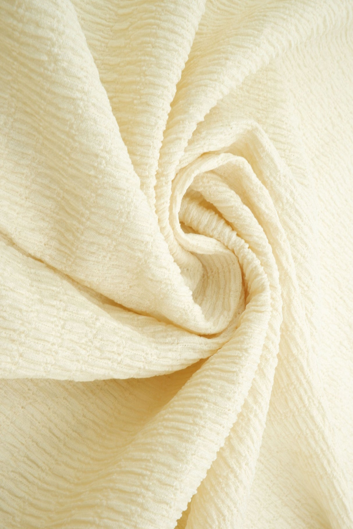 Crinkle Jersey Knit Fabric