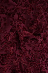 Velvet Damask Knit Fabric