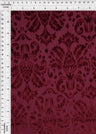Velvet Damask Knit Fabric 55" Wide