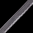 1" White Eyelet Lace Trim