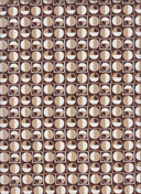 Geometric Print DTY Stretch Knit Fabric Brown