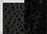 1 Yard Leopard Flocking Mesh Fabric, 56/57? Wide Polyester Spandex Blend