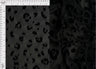 Leopard Flocking Stretch Mesh Fabric