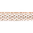 Beige/White Crochet Trim - 2.25"