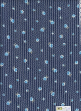 1 Yard Ditsy Floral Double Knit Fabric Cozy Stretch Poly Rayon Spandex 56 Inch Wide