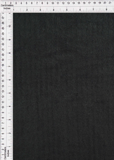 Feather Yarn Rib Knit Fabric