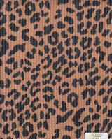 Animal Print Jacquard Double Knit Fabric