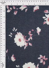 Floral Jacquard Double Knit Fabric
