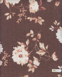 Floral Jacquard Double Knit Fabric