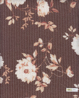Floral Jacquard Double Knit Fabric