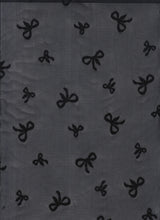 Bow Flocking Mesh Fabric