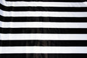 3.5 Inch Stripe Satin Print Polyester Fabric - Multiple Colors, 58/60" Width (1 Yard)