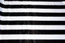 3.5 Inch Stripe Satin Print Polyester Fabric - Multiple Colors, 58/60" Width (1 Yard)