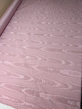Pink Cotton Moiré Fabric