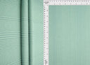 1 yarda de tela acanalada jacquard variegada 230 GSM, mezcla de poliéster, rayón y spandex, ancho 52/54''  