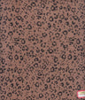 Leopard Print Ripple Jersey Fabric