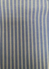 Seersucker Stripe Fabric Poly Cotton Rayon Blend Woven, 58" Wide Lightweight Texture