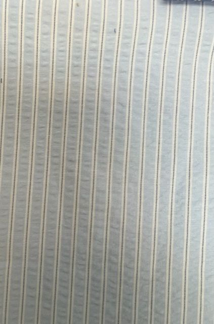 Seersucker Vertical Stripe Woven Fabric