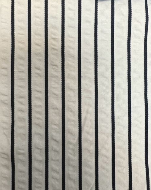 Seersucker Stripe Woven Fabric