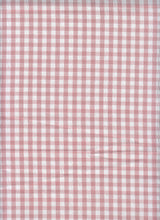 Gingham Plaid Stretch Woven Fabric