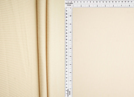 1 Yard 2x1 Yummy Rib Solid Knit Fabric 170 GSM, 58/60? Wide Polyester Spandex Blend