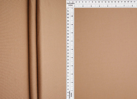 1 Yard 2x1 Yummy Rib Solid Knit Fabric 170 GSM, 58/60? Wide Polyester Spandex Blend