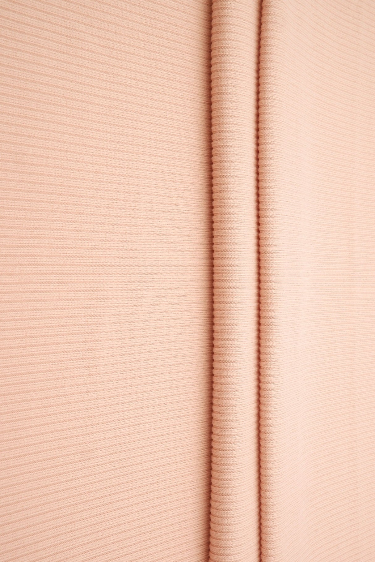 Rib Solid Stretch Knit Fabric