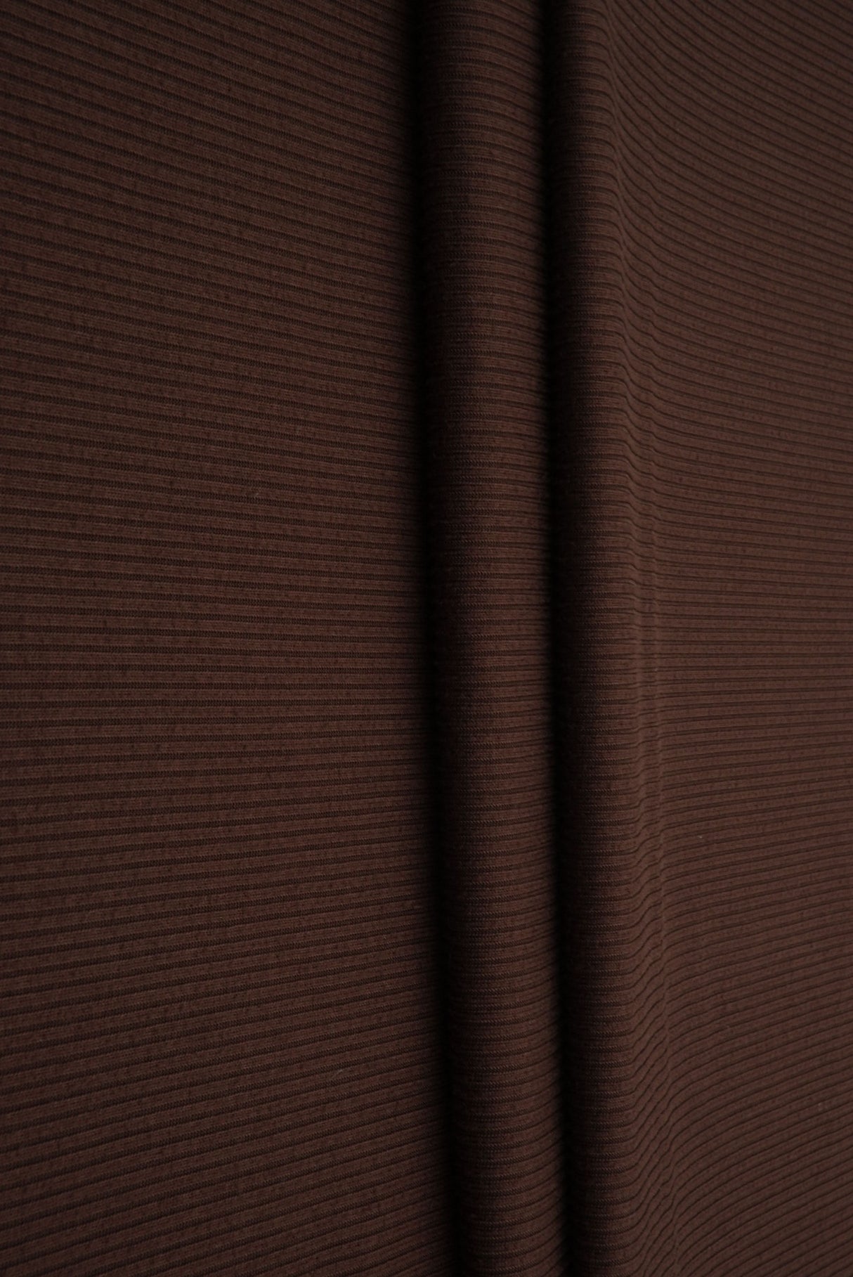 Rib Solid Stretch Knit Fabric