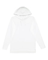 LAT Men's Fine Jersey Hooded Long Sleeve Raglan T-Shirt