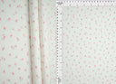 1 Yard Cotton Feel Ditsy Print Rib Knit Fabric 2x2 Rib Soft Stretch Polyester Spandex 58/59 Inch Wide