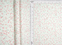1 Yard Ditsy Print Cotton Feel 2x2 Rib Knit Fabric Soft Stretch Polyester Spandex 58 Inch Wide