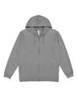 LAT Unisex Full-Zip Fleece Hoodie Sweatshirt