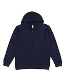 LAT Unisex Full-Zip Fleece Hoodie Sweatshirt