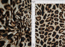 Animal Print Brushed DTY Knit Fabric