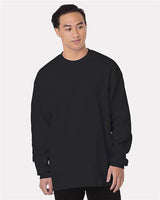 Bayside Men's USA-Made Heavyweight Waffle Knit Thermal