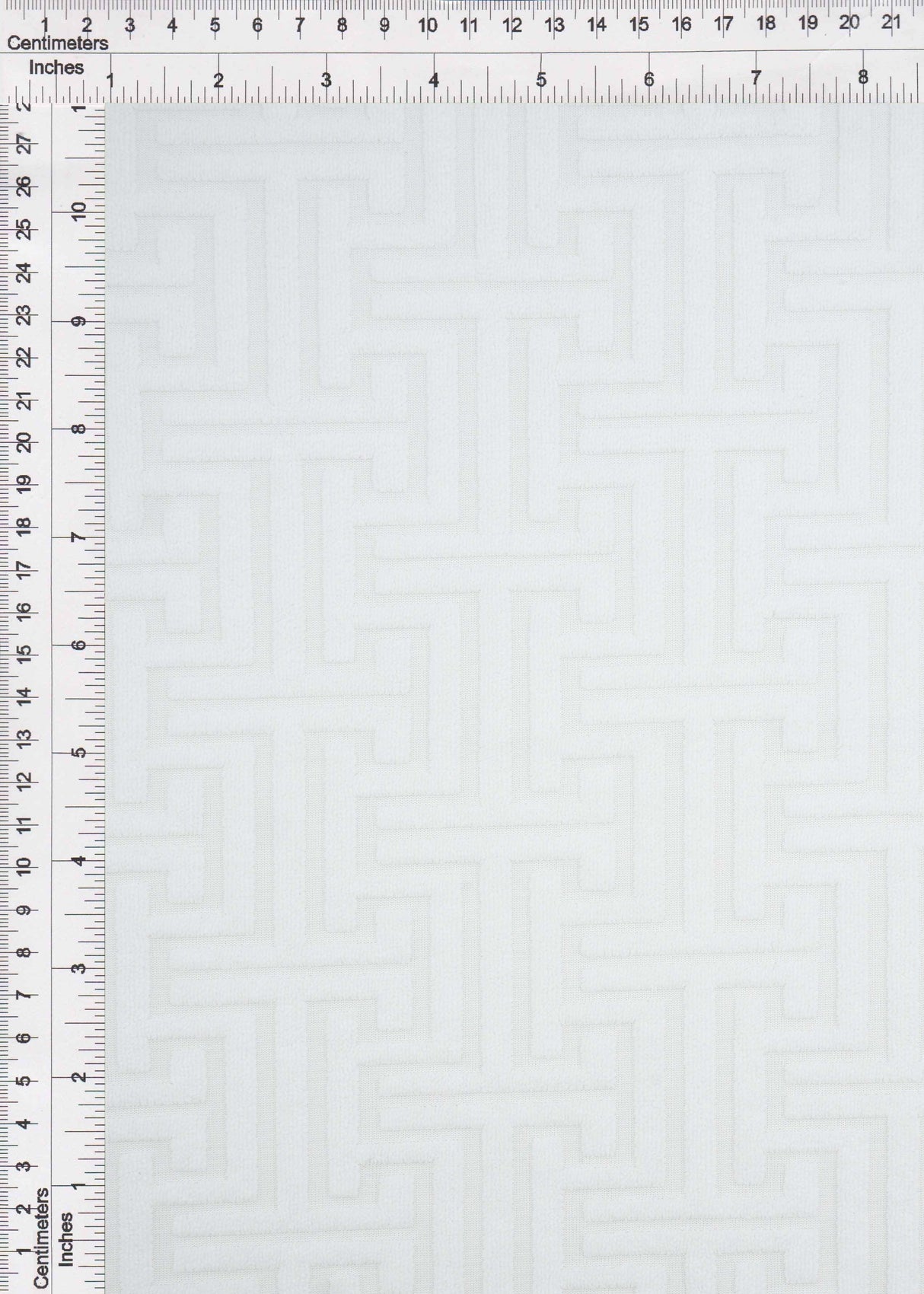 Jacquard Knit Geometric Towel Fabric