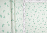 Bow Print Rib Knit Fabric