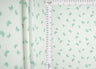 1 Yard Bow Print 2x2 Rib Knit Fabric Cotton Feel Stretch Polyester Spandex 58 Inch for Apparel